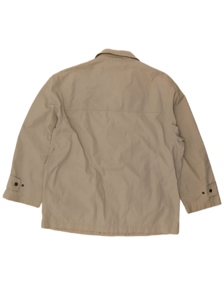 Jachetă vintage pentru bărbați, UK 42 XL, poliester bej