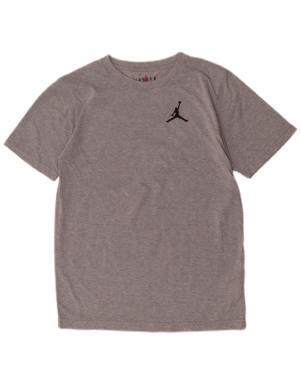 Tricou pentru băieți Jordan Top 13-14 ani XL bumbac cu pete gri