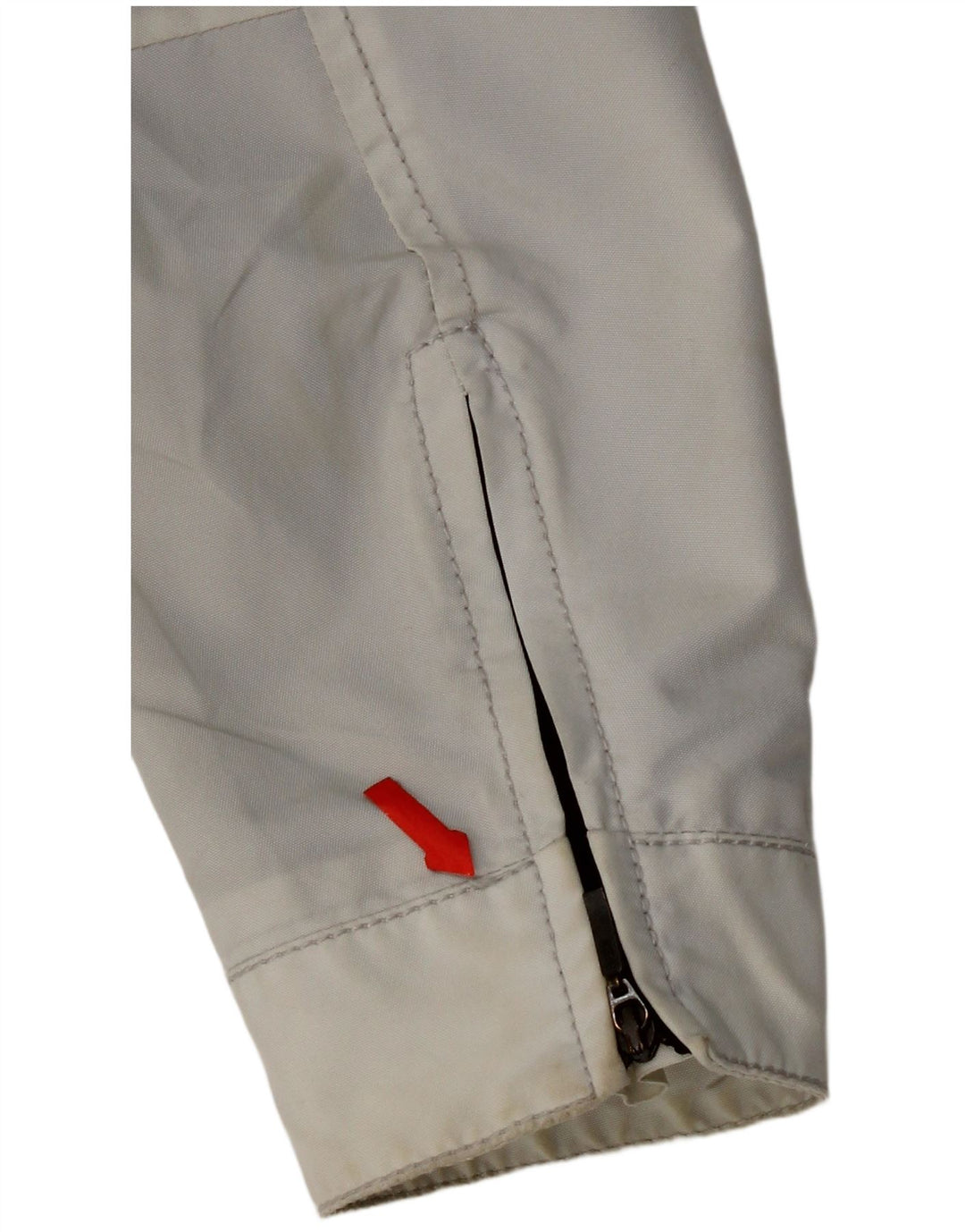 Jachetă de ploaie pentru femei Refrigiwear UK 14, mare, albă, din poliamidă