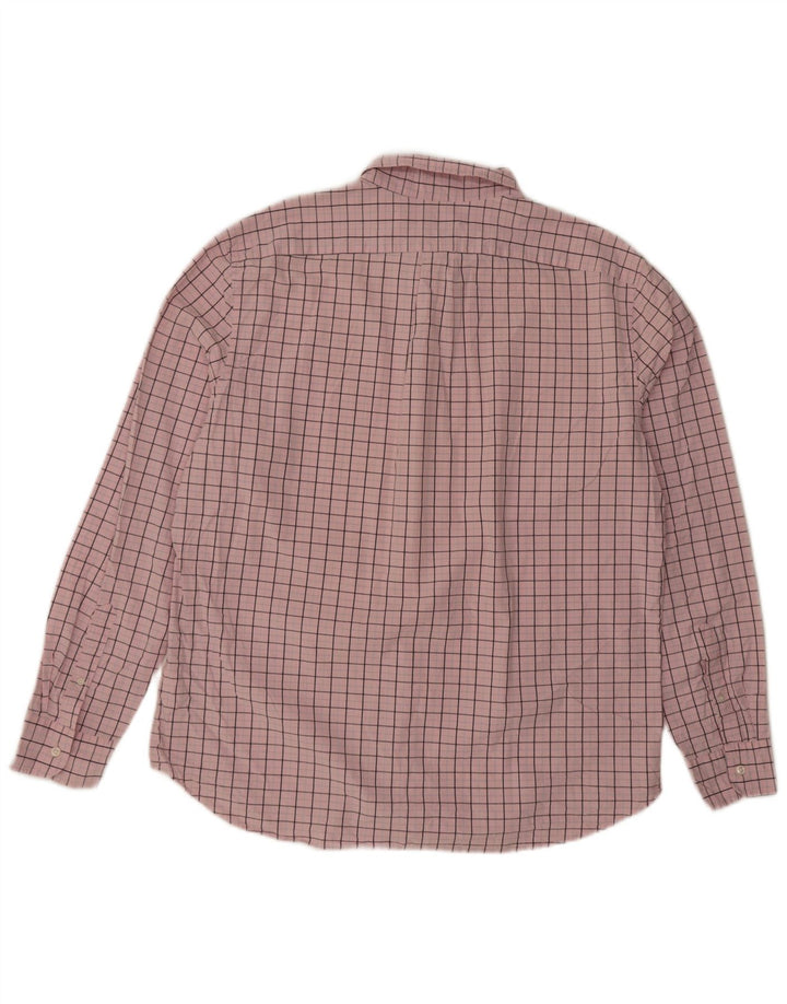 Cămașă clasică pentru bărbați J. Crew, XL, bumbac cu carouri roz