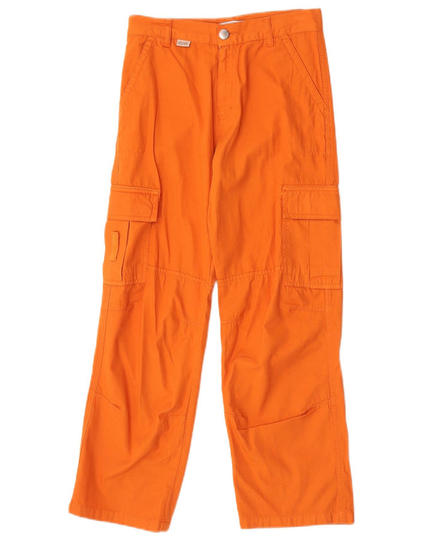 Pantaloni Cargo Fete Moschino 8-9 Ani L24 L24 Bumbac Portocaliu