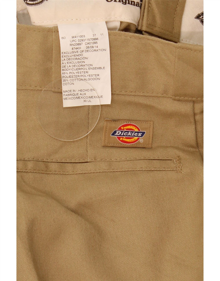 Pantaloni chino drepți pentru bărbați Dickies L30 L32 Poliester maro