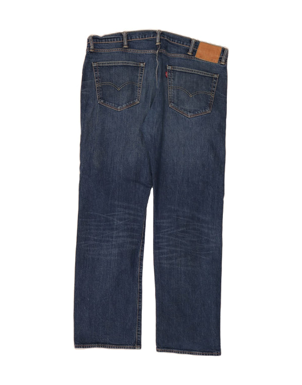 Blugi drepti pentru bărbați LEVI'S W38 L32 Bumbac albastru
