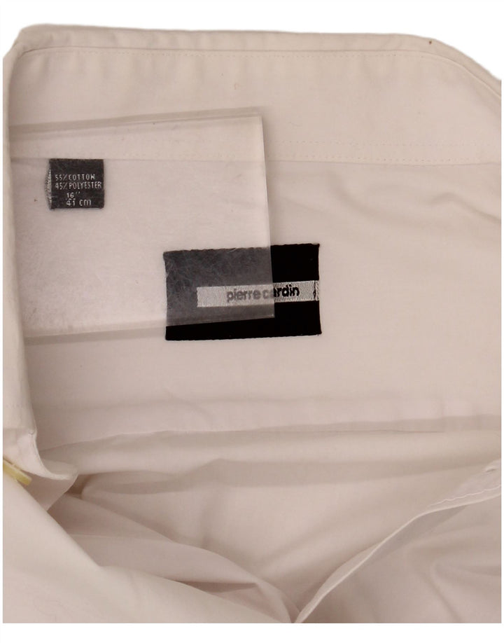 Cămașă formală pentru bărbați Pierre Cardin Mărimea 46 41 Bumbac alb mare