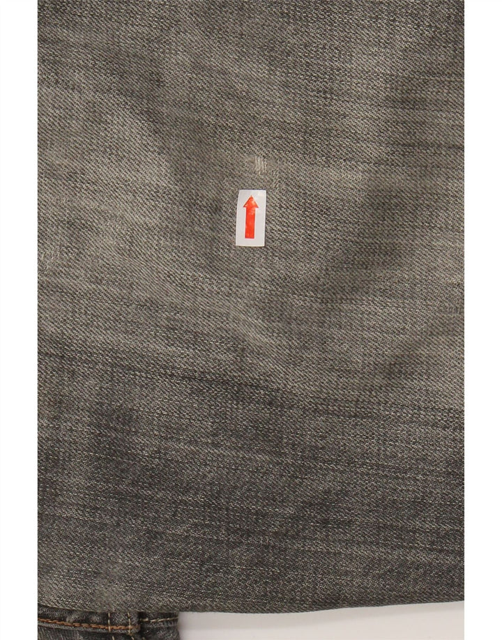 LEVI'S Blugi 505 drepti pentru bărbați W33 L30 bumbac gri