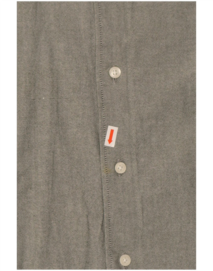 Cămașă Timberland Slim Fit pentru bărbați, mare, gri, bumbac
