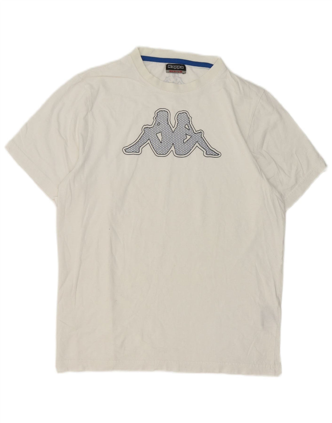 Tricou grafic pentru bărbați Kappa Top Medium White Bumbac