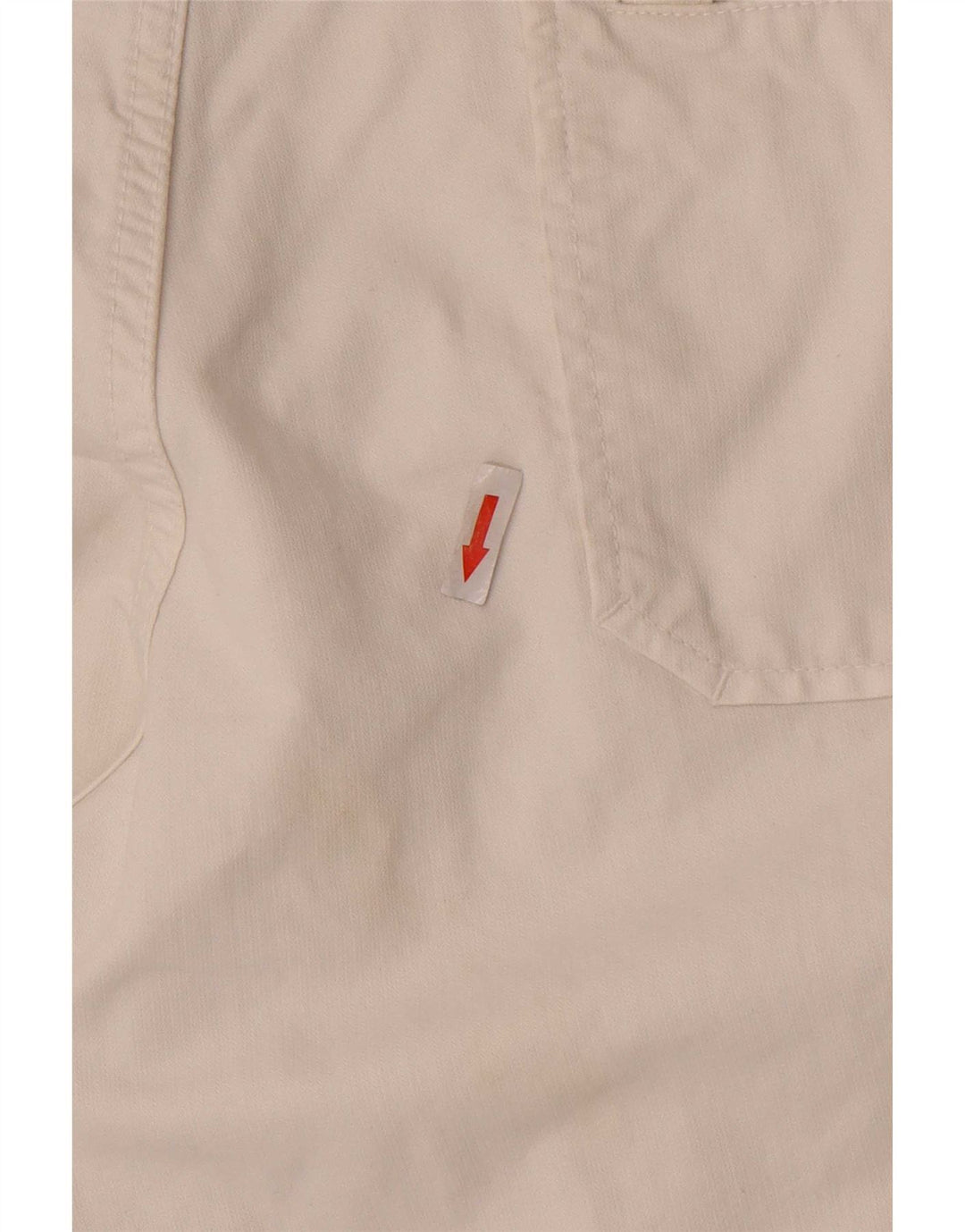 Pantaloni scurți casual pentru bărbați Datch W33, bumbac alb mediu