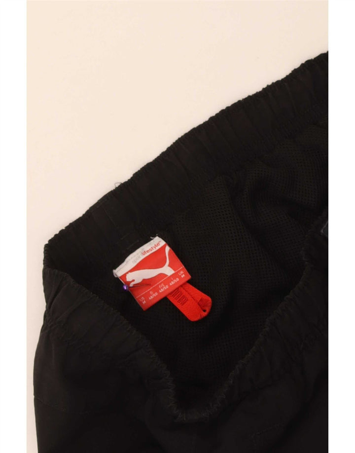Pantaloni de trening Puma Graphic pentru bărbați Pantaloni de jogging Medium Black