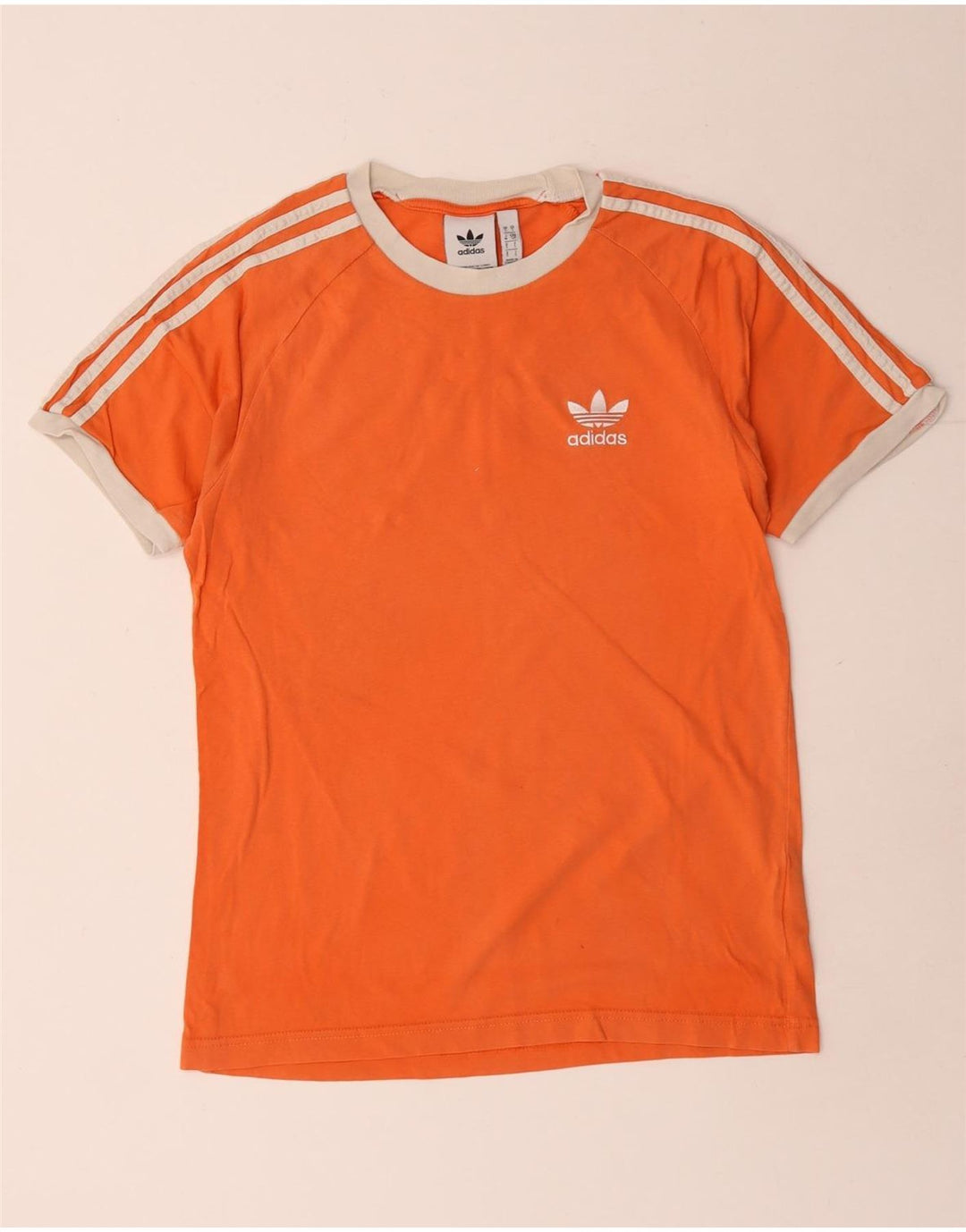 Tricou pentru bărbați Adidas Top mic portocaliu bumbac