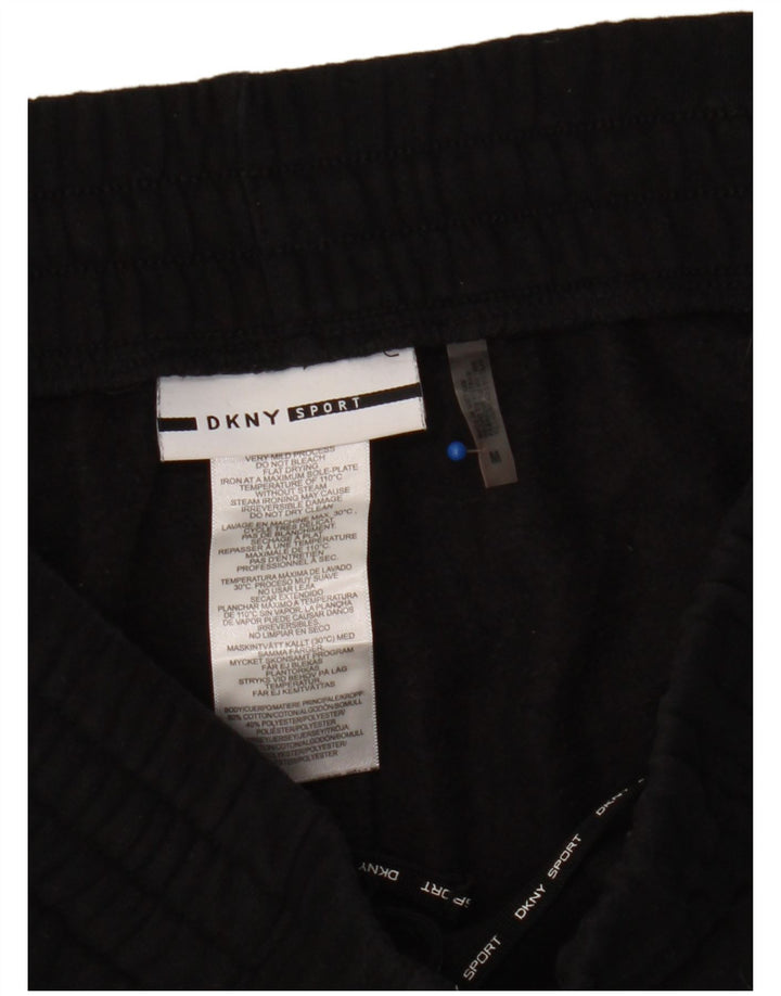 DKNY Pantaloni de trening pentru bărbați Pantaloni de jogging Bumbac mediu negru