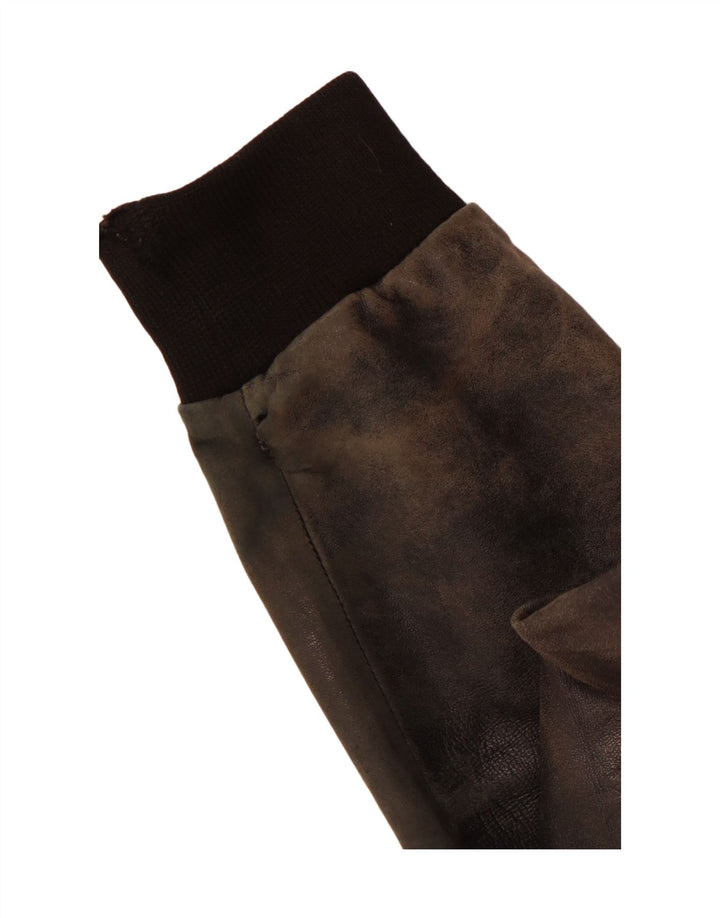 Jachetă de piele pentru bărbați VINTAGE UK 38 Medium Black