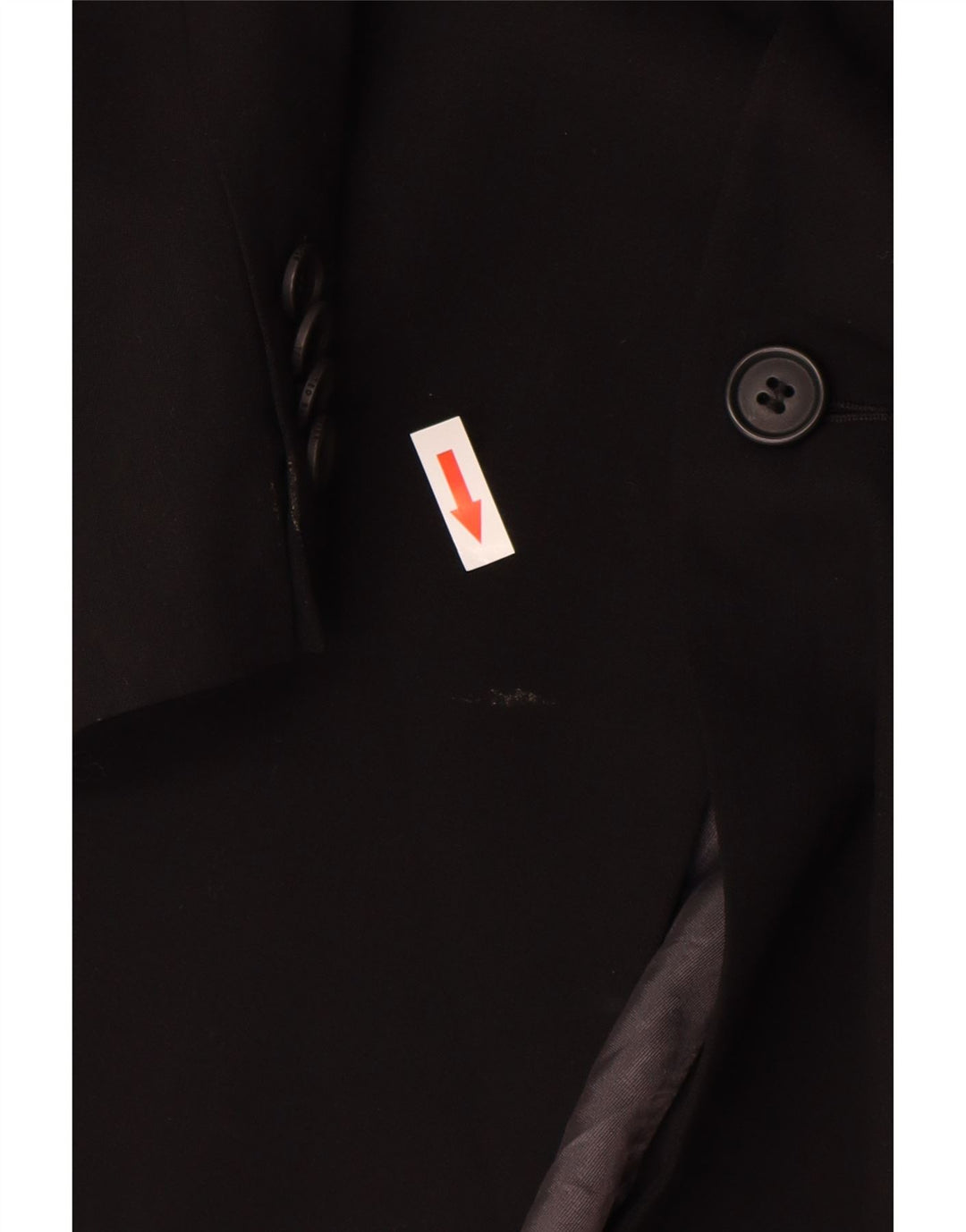 Jachetă Ted Baker pentru bărbați, cu 3 nasturi, US 42 XL, lână neagră