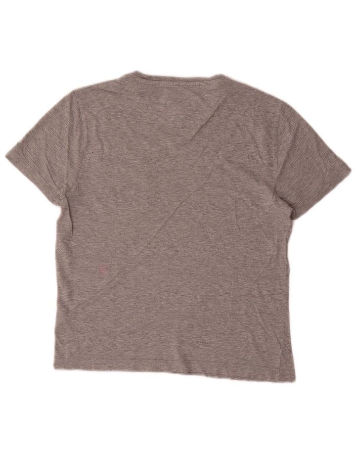 Tricou pentru bărbați Penguin Top mic, gri, bumbac