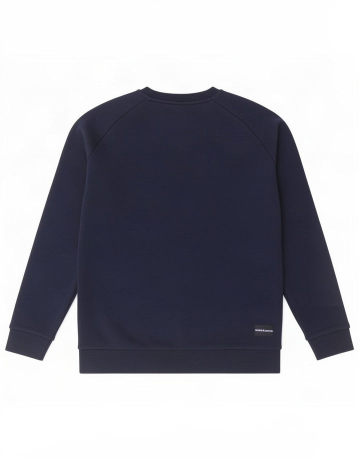 Hanorac pentru bărbați Adidas Jumper Medium Bleumarin Bumbac