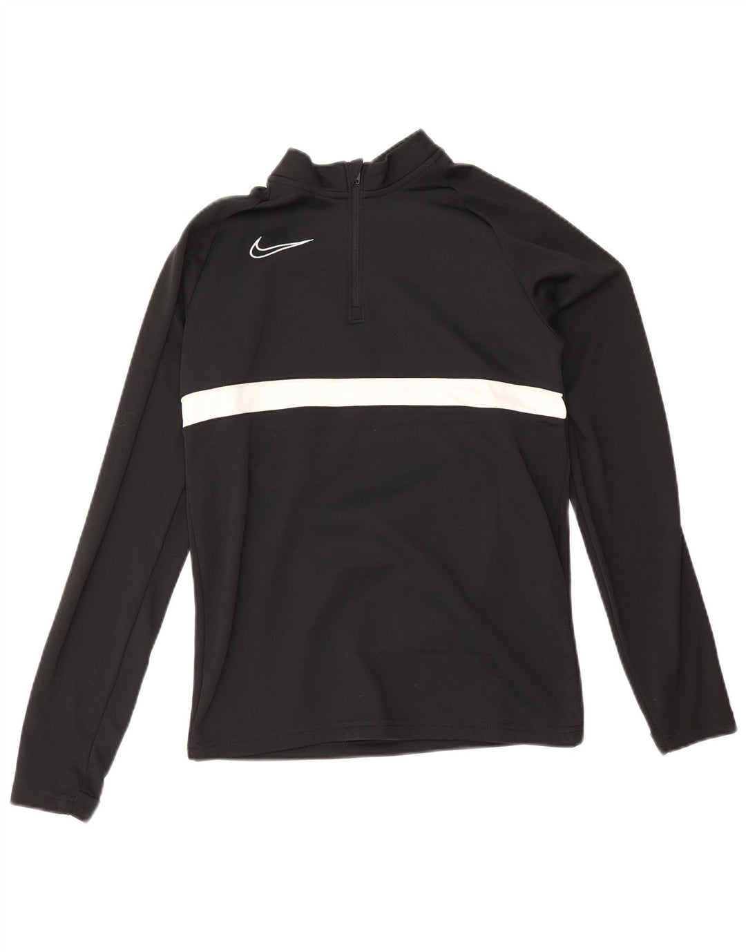 Trening pentru băieți Dri Fit Pullover Top 12-13 ani mare negru