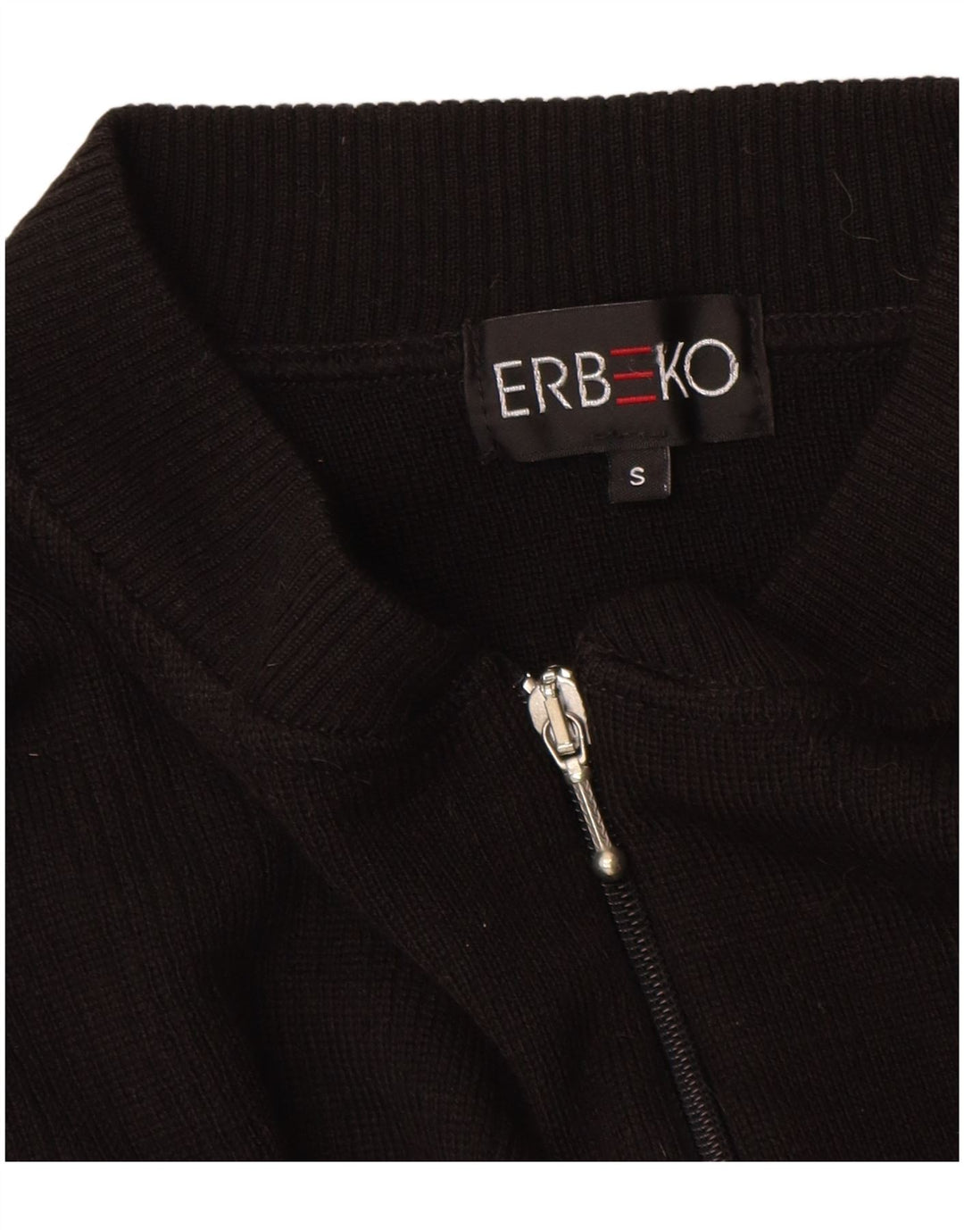 Cardigan Vintage pentru bărbați, lână mică, neagră