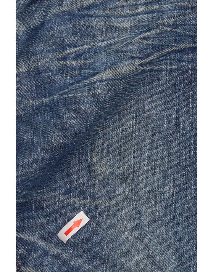 Blugi drepti pentru bărbați Levi's 508 W34 L30 Bumbac albastru
