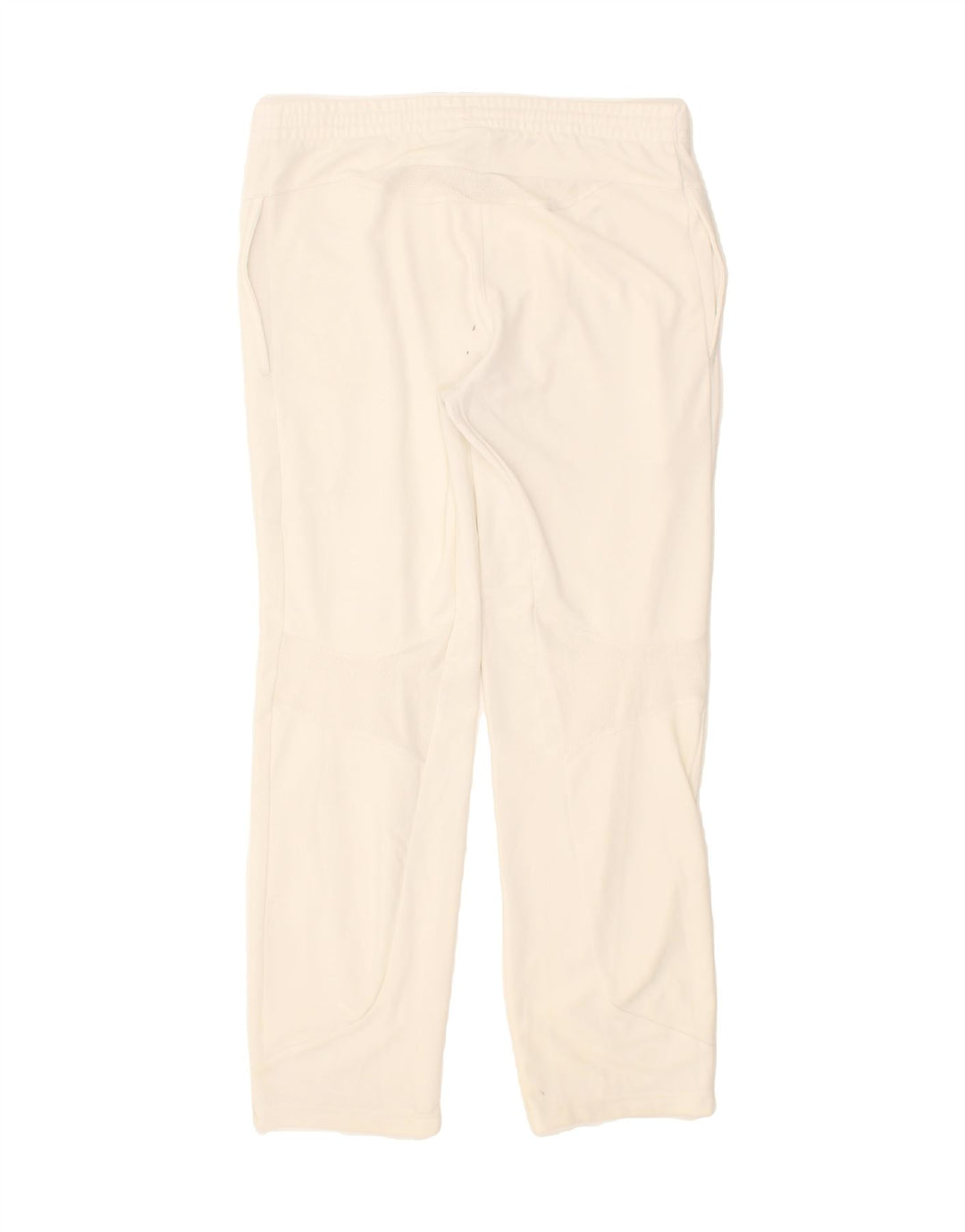 ADIDAS Mens Tracksuit Trousers UK 10 Small  White Polyester Vintage Adidas and Second-Hand Adidas from Messina Hembry 