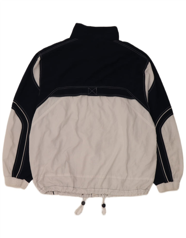 Jachetă de trening pentru bărbați Lotto XL, alb, poliester bloc de culoare