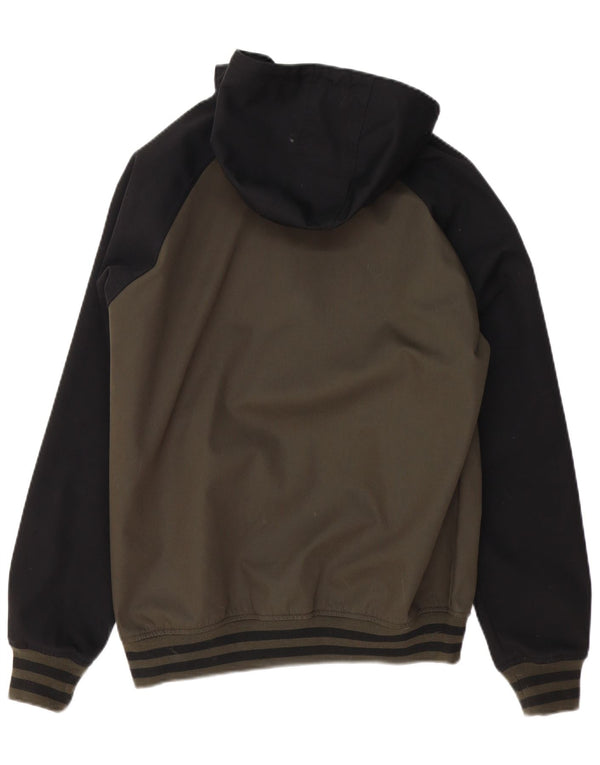 Jachetă bomber pentru bărbați Iriedaily UK 38 Medium Kaki Poliester color bloc