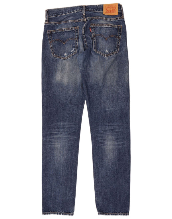 Levi's Boys 501 Blugi Distressed drepte 15-16 ani W30 L32 Bumbac albastru