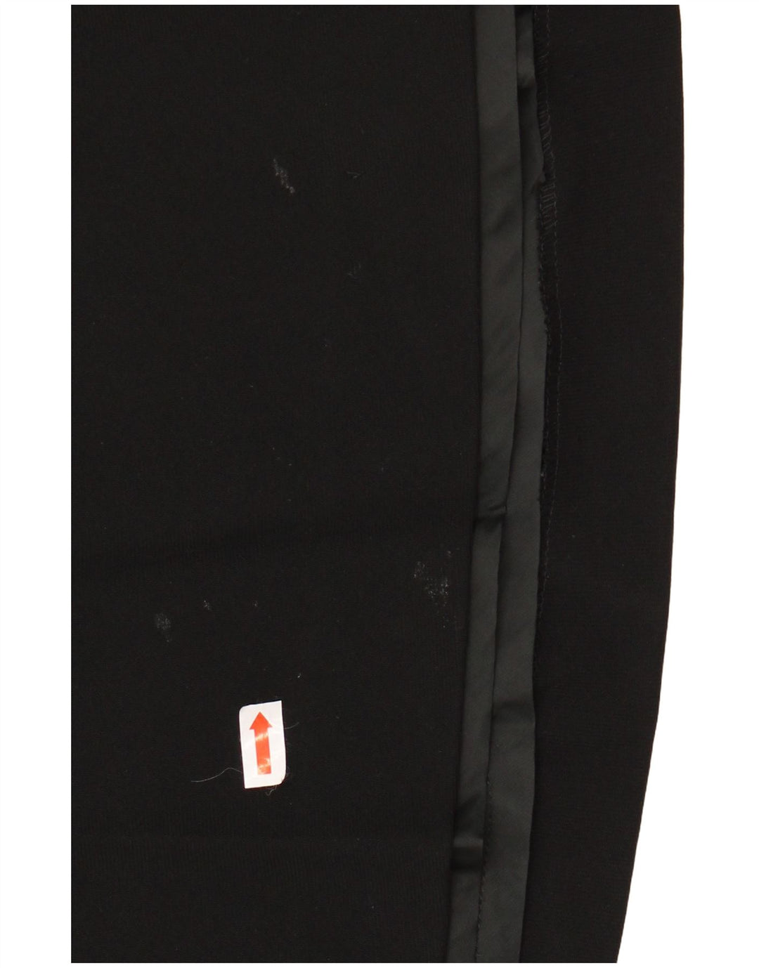 EMPORIO ARMANI Fusta în formă de A pentru femei cu talie înaltă IT 40 Small W24 Lână neagră