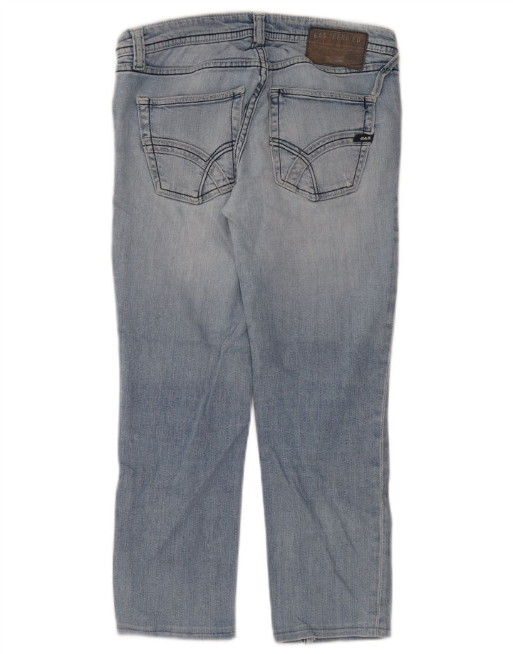 Blugi conici pentru femei Gas W29 L24 Bumbac albastru