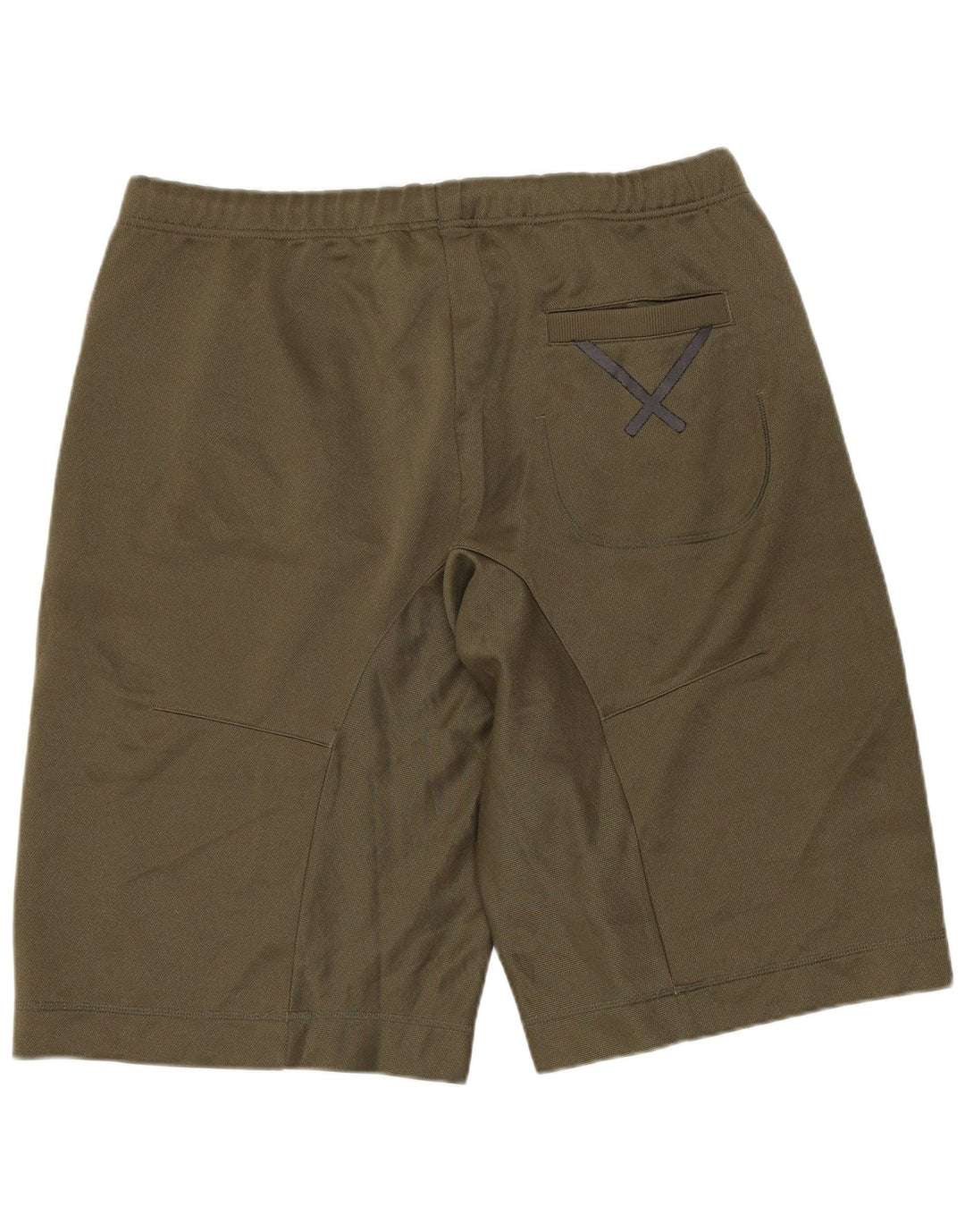 Pantaloni scurți sport Adidas pentru bărbați, mari, kaki, poliester