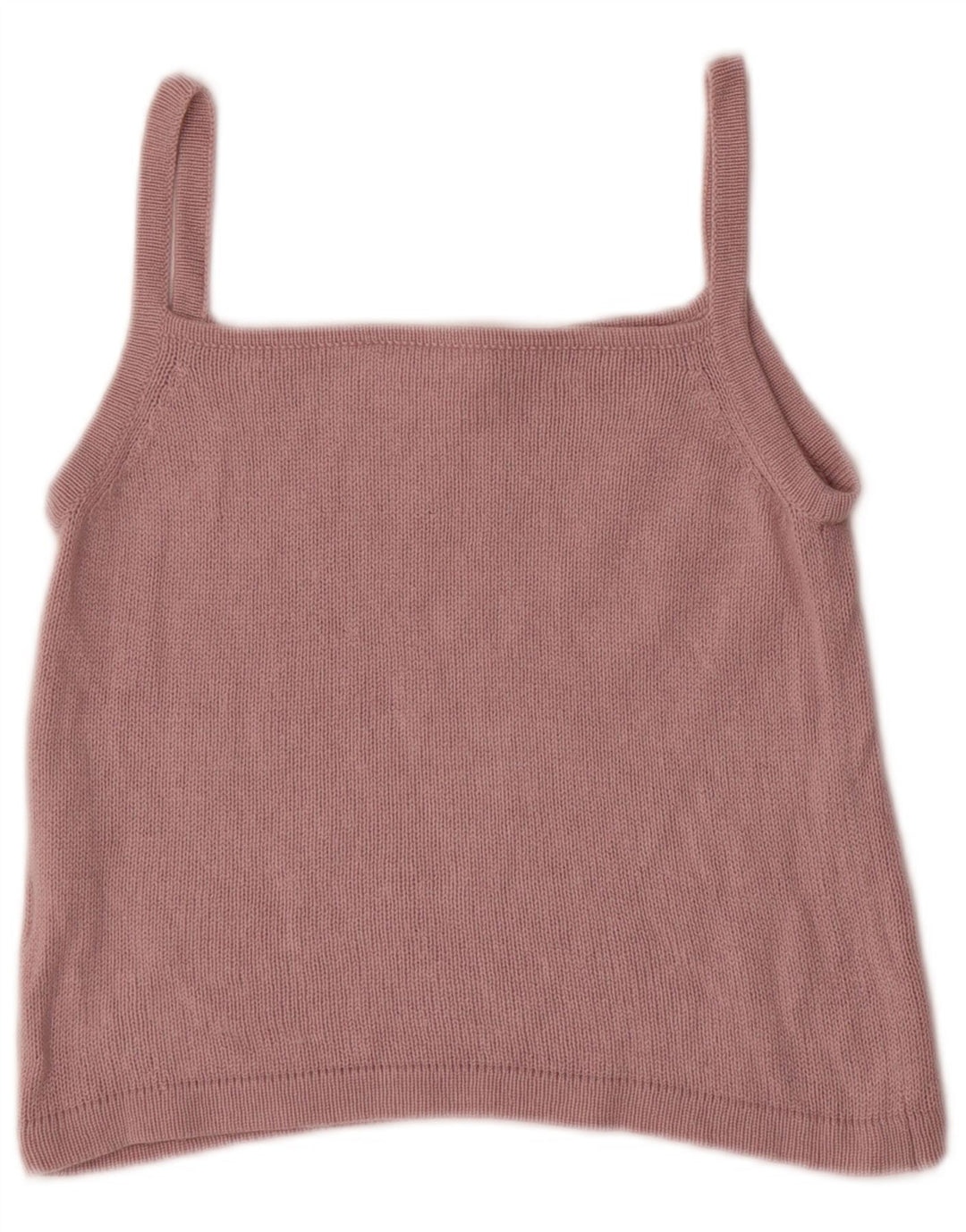 Marella Crop Cami Top pentru femei UK 12 Medium Pink Silk