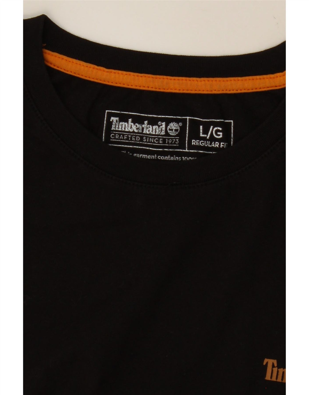 TIMBERLAND Bărbați Regular Fit Tricou Top Large Negru