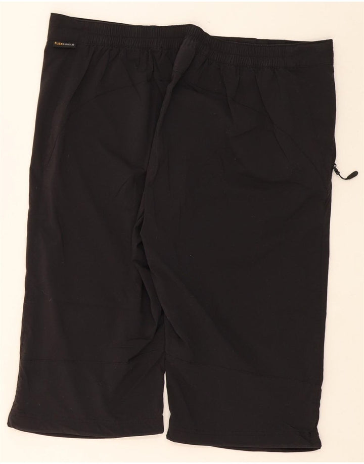JACK WOLFSKIN Womens Bermuda Shorts UK 18 XL W36 Black Polyamide Vintage Jack Wolfskin and Second-Hand Jack Wolfskin from Messina Hembry 