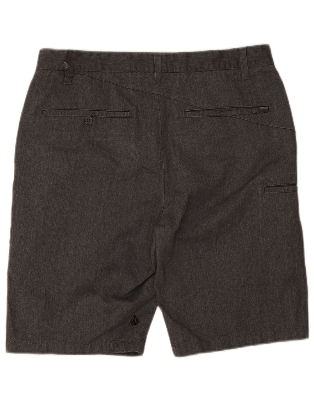 Pantaloni scurți chino pentru bărbați Volcom W34, bumbac cu pete gri mari
