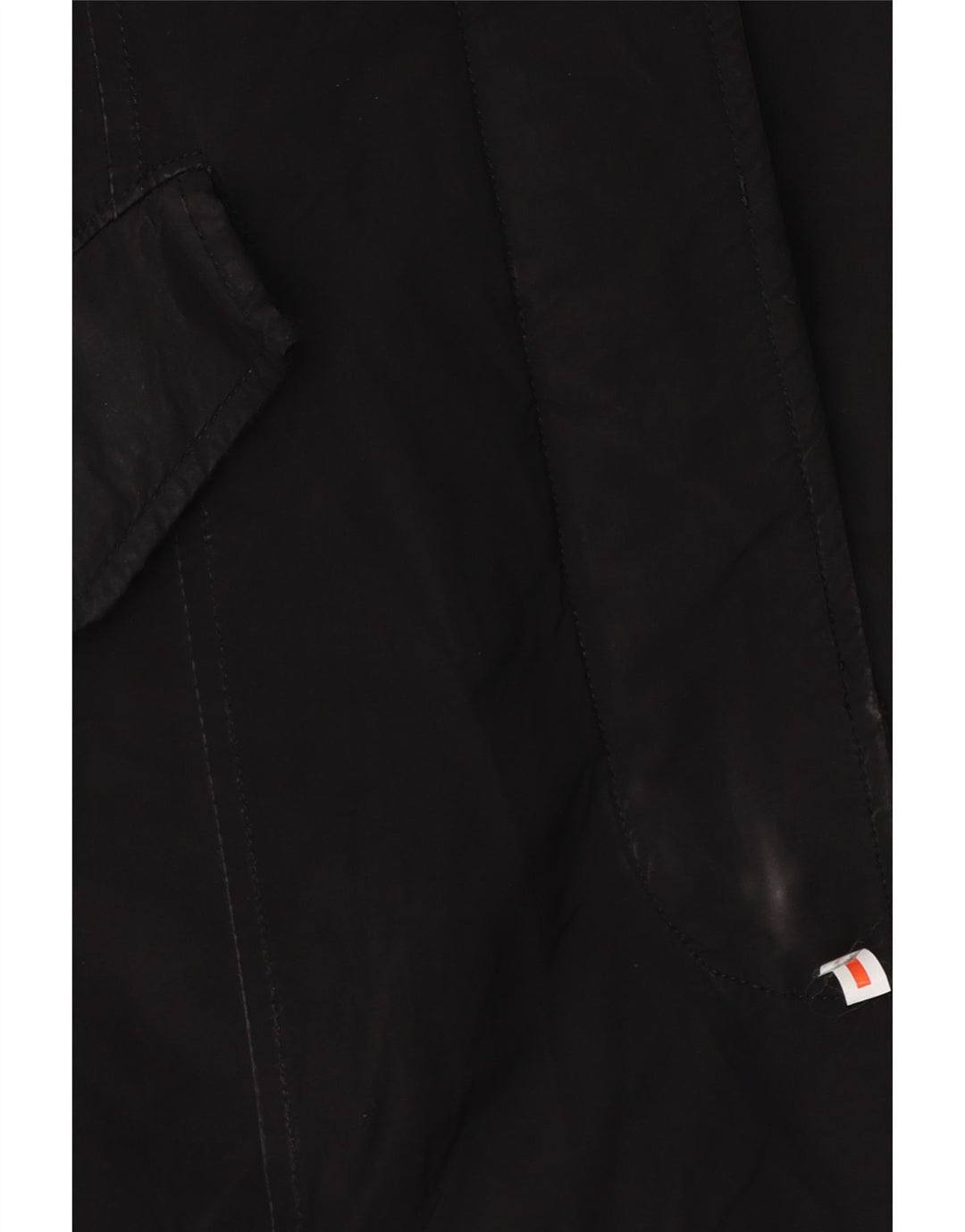 WOOLRICH Womens Oversized Hooded Padded Jacket UK 6 XS Black Polyester
