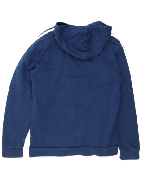 Pulover Adidas pentru bărbați, bumbac, bleumarin, mic