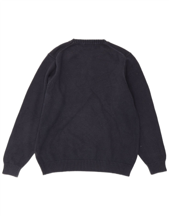 MARKS & SPENCER Pulover pentru bărbați cu decolteu rotund Marea Britanie 38/40 Mediu Bleumarin