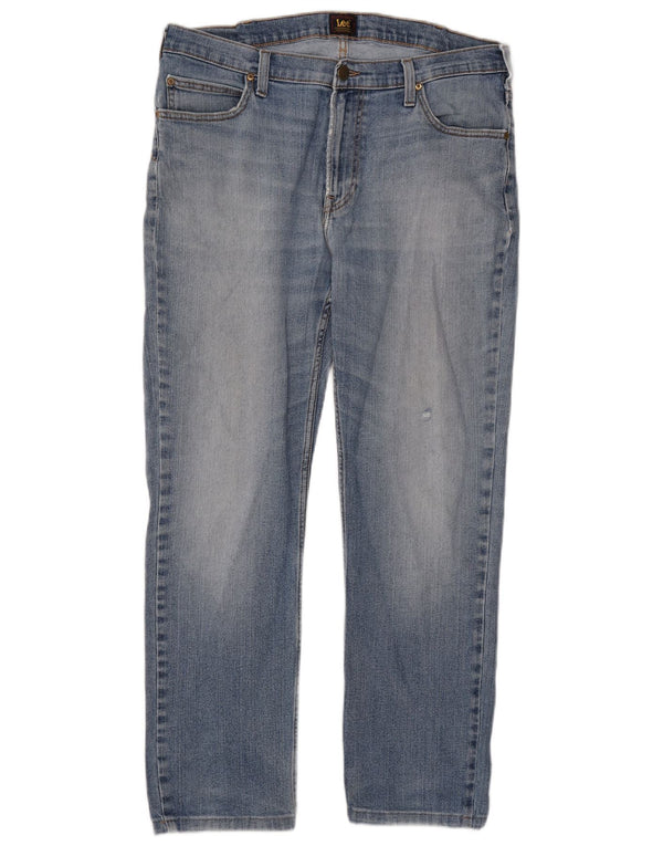 Blugi Lee Rider Slim pentru bărbați W36 L27 Bumbac albastru