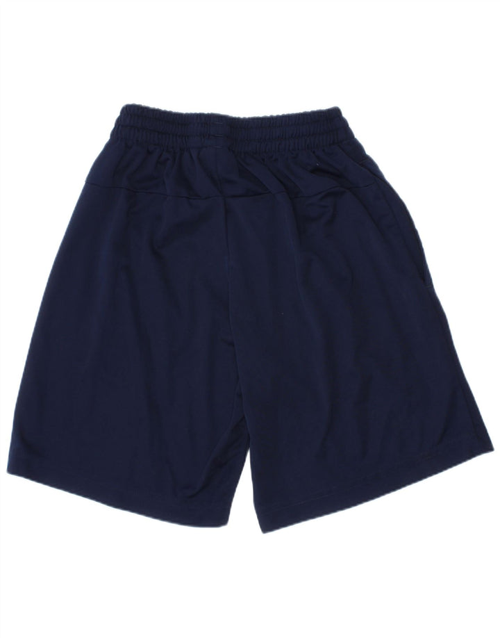 Pantaloni scurți sport Adidas Climalite Graphic pentru băieți 5-6 ani poliester bleumarin