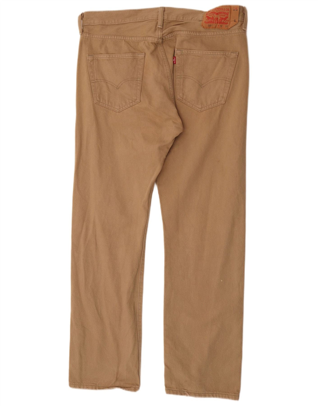 Blugi drepti elastici pentru bărbați Levi's 501 W34 L30 bumbac maro