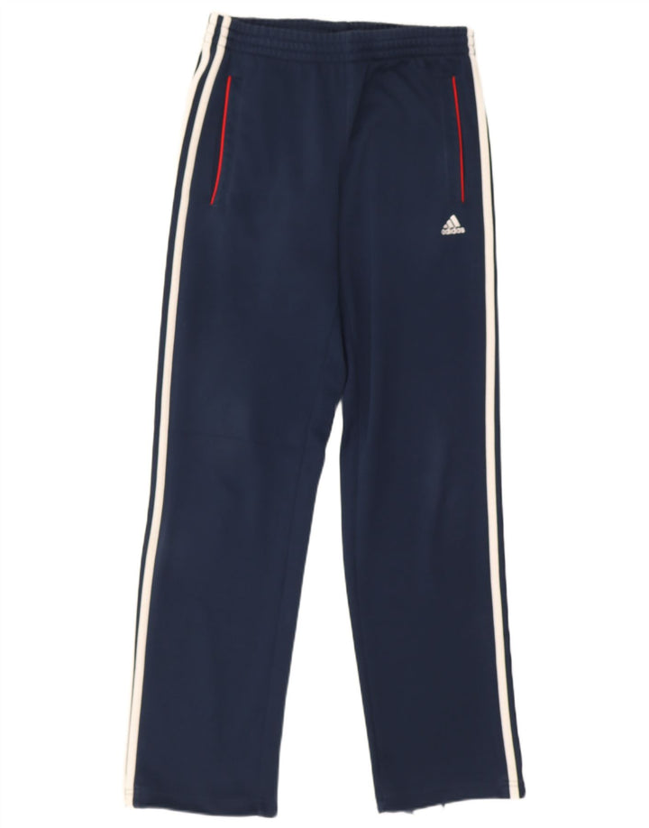 Trening complet Adidas pentru bărbați Marea Britanie 36/38 Mic, albastru bleumarin, poliester color bloc
