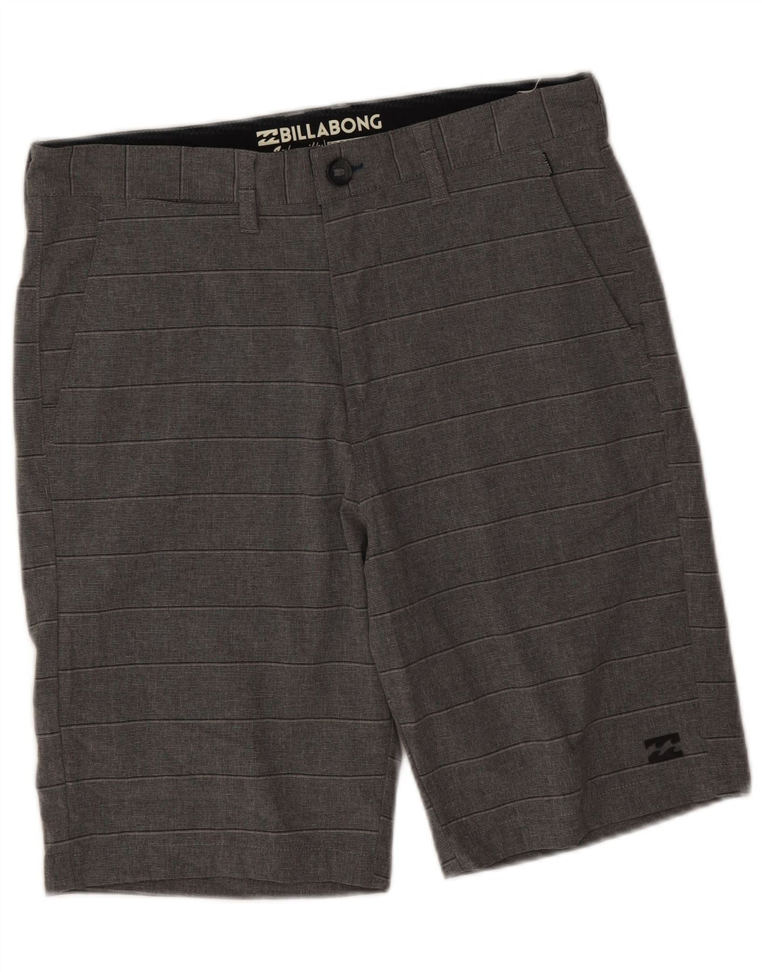 Pantaloni scurți chino pentru bărbați Billabong W31 Poliester cu dungi gri medii