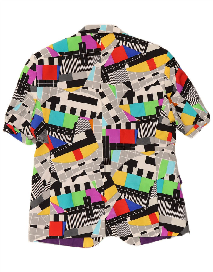 Jachetă pentru bărbați Opposuits cu 2 nasturi, UK 46 3XL, multicoloră, geometrică