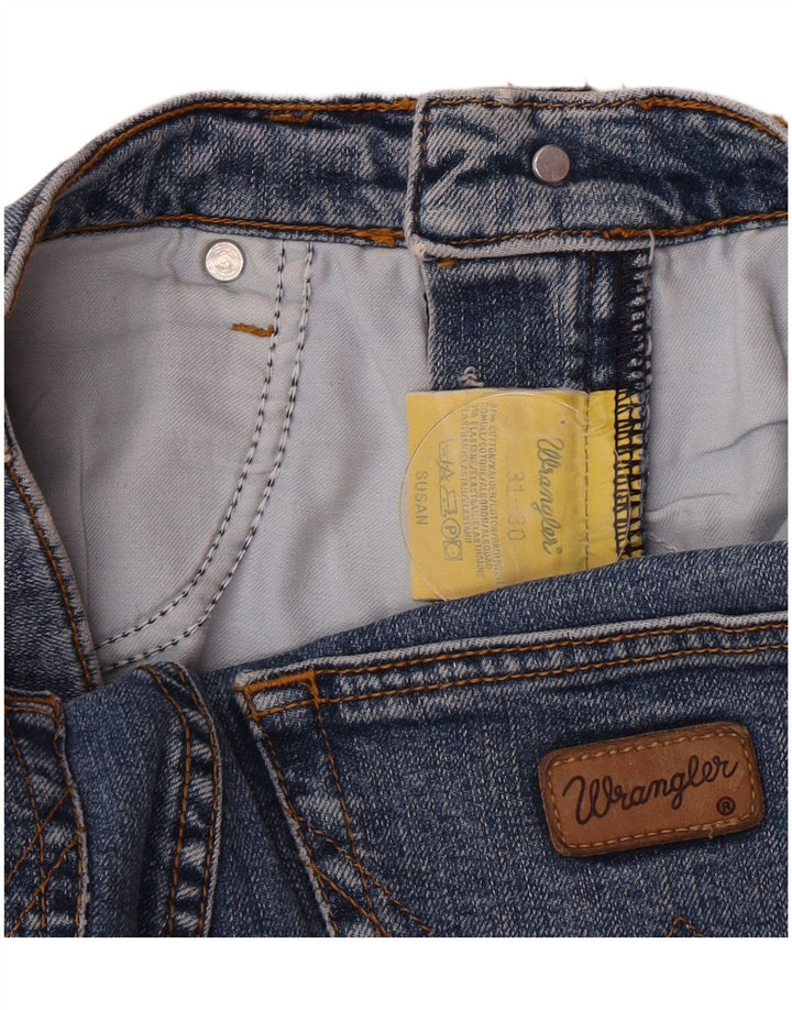 Blugi Susan Slim Wrangler pentru femei W31 L30 Bumbac albastru