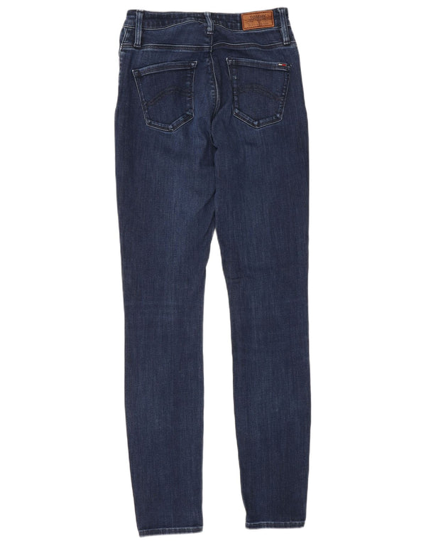 Blugi skinny pentru femei Tommy Hilfiger W28 L32 bumbac bleumarin