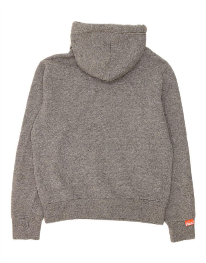 Pulover Superdry pentru bărbați, bumbac, gri mediu