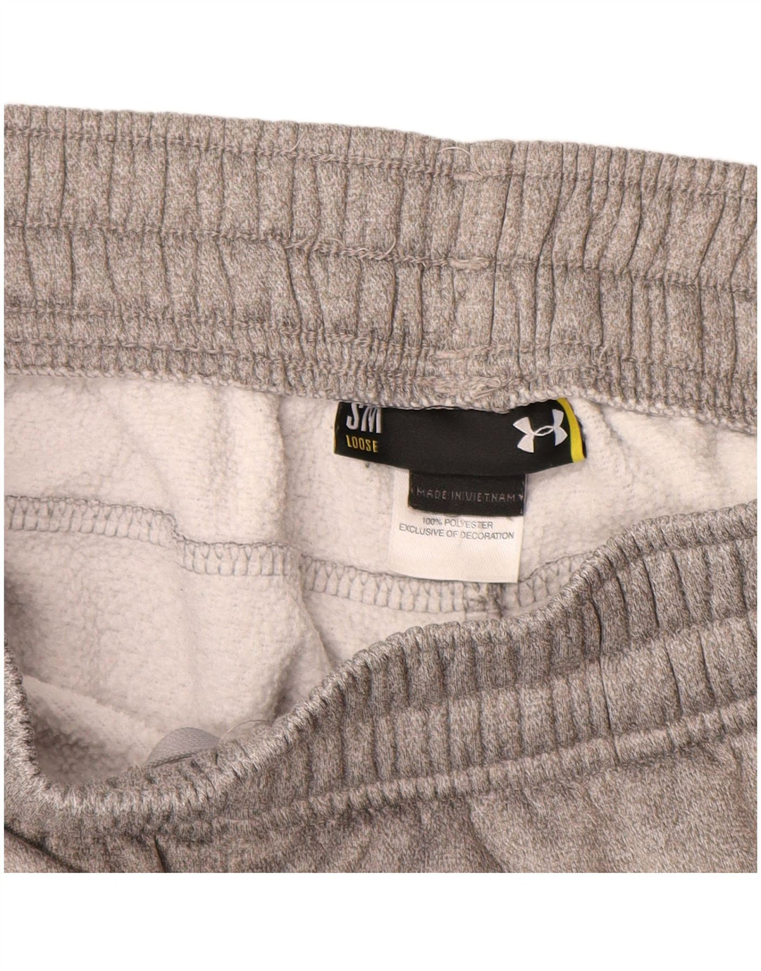 Pantaloni de trening grafic pentru bărbați UNDER ARMOUR, poliester mic, gri