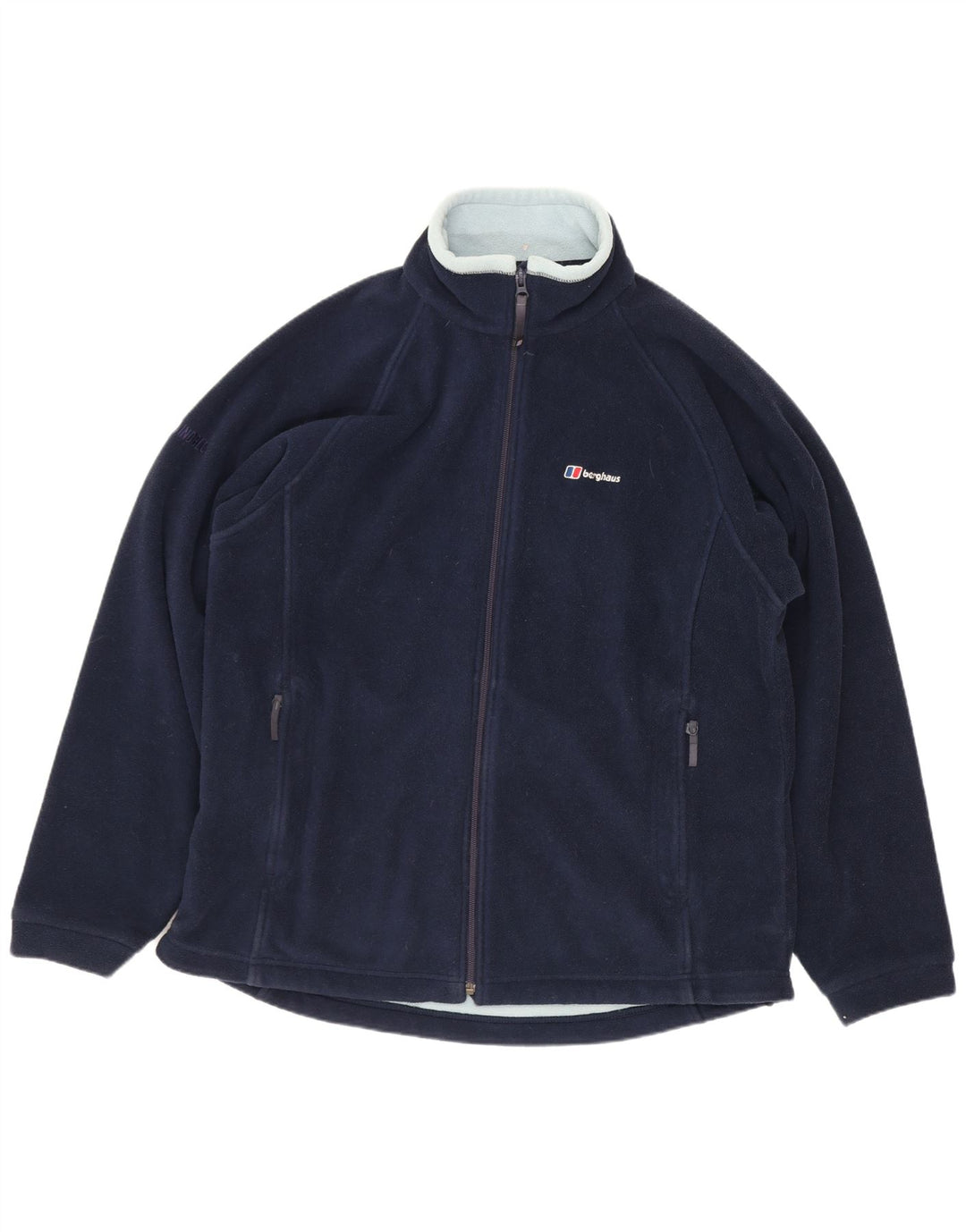 Jachetă fleece pentru femei Berghaus UK 16 mare poliester bleumarin