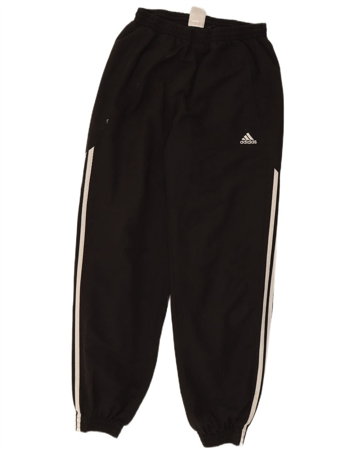 ADIDAS Mens Tracksuit Trousers Joggers Medium  Black Polyester