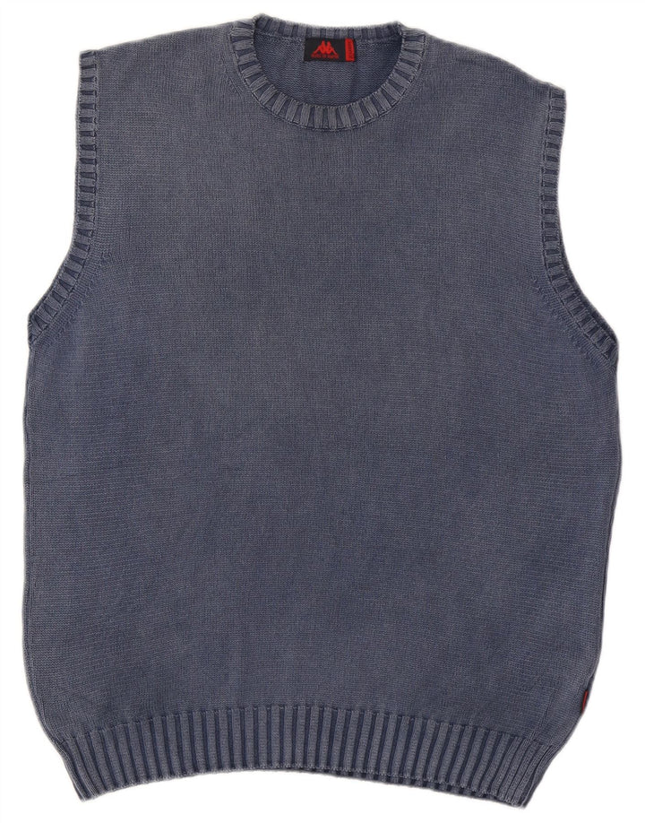 Kappa Vestă pentru bărbați Tank Top XL Blue Bumbac