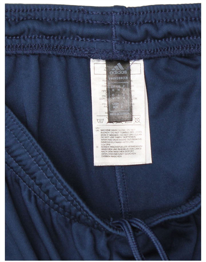 Pantaloni scurți de sport Adidas Aeroready pentru bărbați, poliester mediu albastru